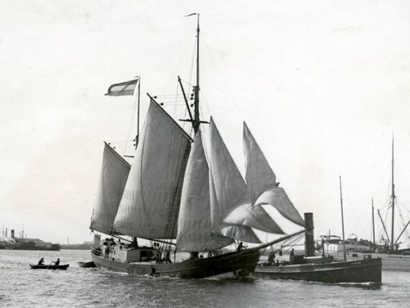 The first ship under the EcoClipper flag