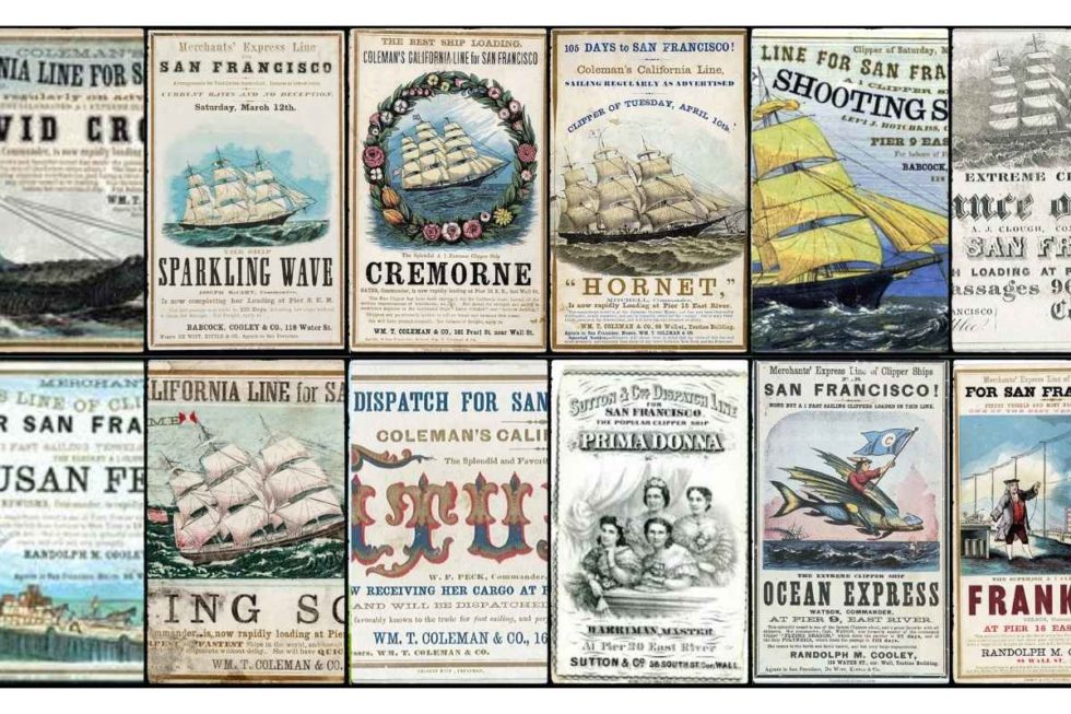 Clipper Ship Cards: Hidden gems of the 19th Century - EcoClipper